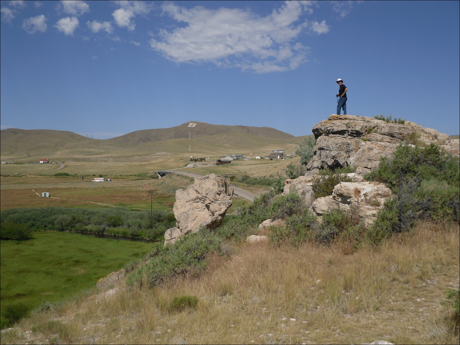 Photos taken at Clark's Lookout in Dillon, MT.  Lookout gives view of Beaverhead valley.